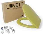 LUVETT WC-Sitz C100 mit Absenkautomatik, Duroplast sanit&auml;r, Universelle O-Form