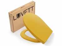 Luvett WC-Sitz C100 oval universell Curry Gelb (539713)