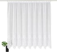 Weckbrodt Gardine Aletta (1 St), Kr&auml;uselband, halbtransparent, Jacquard,...