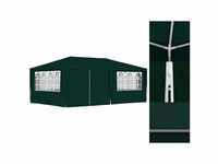 vidaXL Profi-Partyzelt mit Seitenwänden 4 × 6 m grün (48538)