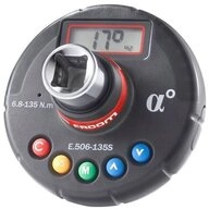 Facom Drehmomentschl&uuml;ssel Drehmoment Winkel-Adapter 1/2&Prime; E.506-135S