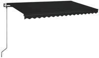 vidaXL Markise Markise Automatisch Einziehbar 400x350 cm Anthrazit (1-St)
