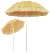 vidaXL Sonnensegel, Strandschirm Natur 180 cm Hawaii Style