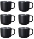 Ritzenhoff & Breker Tasse Jasper Kaffeetassen 240 ml 6er Set, 6-tlg., Keramik
