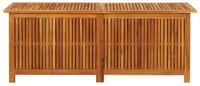 vidaXL Gartenbox, Garten-Aufbewahrungsbox 150x50x58 cm Massivholz Akazie