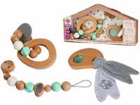 Eichhorn Greifling Baby Pure Geschenkset (Set, 3-tlg), FSC®- schützt Wald -