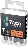 Wera Kreuzschlitz-Bit Wera 05057656001 Kreuzschlitz-Bit 2 F 6.3 5 St.