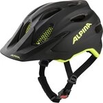Alpina Sports Fahrradhelm Alpina CARAPAX JR FLASH blk-neon-yel matt 51-56
