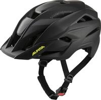 *Alpina* Fahrradhelm Alpina KAMLOOP black-neon-yellow matt 51-55