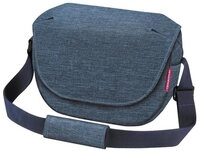 Asista Fahrradtasche Asista Adapter KLICKfix Funbag Twist Blue Gr&ouml;&szlig;e 19x8x25 cm 4l