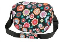 Asista Fahrradtasche KLICKfix Funbag Happy Flowers Lenkertasche 4L - 19x8x25 cm f&uuml;r