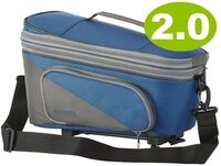 racktime Fahrradtasche Racktime Trunkbag Talis Plus 2.0 blau grau 15 Liter