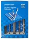 Pferd Feile PFERD TOOLS Werkstattfeilen/-raspel-Set 5-tlg. in Rolltasche 200mm...