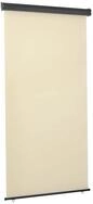 vidaXL Balkonsichtschutz Balkon-Seitenmarkise 125x250 cm Creme