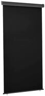 vidaXL Seitenmarkise 125 x 250 cm Balkon-Seitenmarkise 120x250 cm Schwarz