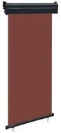 vidaXL Seitenmarkise Balkon-Seitenmarkise 105x250 cm Braun (1-St)