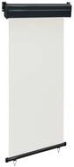 vidaXL Seitenmarkise Balkon-Seitenmarkise 105x250 cm Creme (1-St)