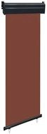 vidaXL Seitenmarkise Balkon-Seitenmarkise 65x250 cm Braun (1-St)