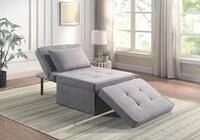 ATLANTIC home collection Schlafsofa Finn, wandelbar zum Loungesessel,...