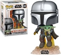 Funko Actionfigur Funko POP Star Wars The Mandalorian with the Child