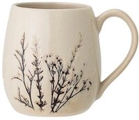 Bloomingville Becher Bloomingville Bea Becher Natur Steingut 400 ml, Steingut