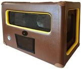Tami-Dogbox Hunde-Transportbox TAMI Backseat L &ndash; Faltbare R&uuml;cksitz-Hundebox...