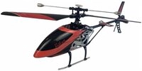 Amewi RC-Bagger Amewi RC Hubschrauber Buzzard V2 Single-Rotor 4-Kanal RTF rot