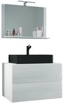 VCM Waschtisch Lendas 3er Set B. 80 x T. 52 x H. 52 cm (Set, 3-St., 1x...