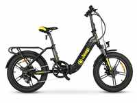 Jeep E-Bikes E-Bike FR 7000, 7 Gang, Kettenschaltung, Heckmotor, (mit