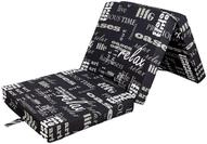 Klappmatratze Faltmatratze Klappmatratze Samba 40218-700 190x70x9 cm schwarz Schrift,