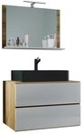 VCM Waschtisch Lendas 3er Set B. 80 x T. 52 x H. 52 cm (Set, 3-St., 1x...