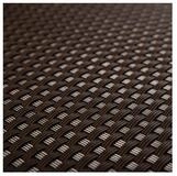 HaGa Sichtschutzstreifen Balkonblende 0,9m Br. (Meterware) dunkelbraun