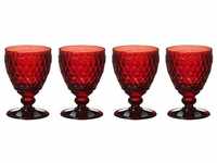 Villeroy & Boch Boston coloured Wasserglas rot 4er Set