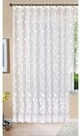 Gardinenbox Gardine (1 St), Kr&auml;uselband, transparent, Jacquard, Store Langstore