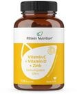 R(h)ein Nutrition Vitamin C + Vitamin D + Zink Immunsystem Ultra Kapseln, 120...