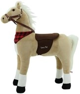 Sweety-Toys Stehpferd Sweety Toys 7714 Stehpferd 110cm robustes Reitpferd mit