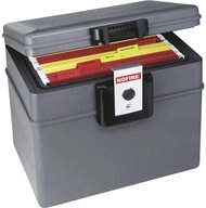 NoFire Tresor NOFIRE FA-2037FE 2037FE Feuerschutzbox feuergesch&uuml;tzt, wasserdicht, mi