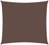 vidaXL Sonnensegel Sonnensegel Oxford-Gewebe Quadratisch 3,6x3,6 m Braun,...