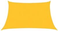 vidaXL Sonnensegel Sonnensegel 160 g/m&sup2; Gelb 3/4x2 m HDPE, (1-tlg)