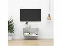 vidaXL Wall-Mounted TV Cabinet, white