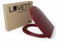 Luvett WC-Sitz C100 oval universell Bordeaux Rot (542283)