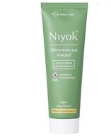 Niyok Zahnpasta Zahncreme Pfefferminze Zitrone ohne Fluorid, 75 ml