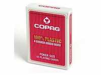 Spielkartenfabrik ASS COPAG® 100% Plastik Poker Jumbo Index rot.Kartenspiel...
