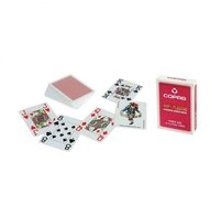 Spiel COPAG 100% Plastik Poker Jumbo Index rot