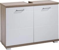 byLIVING Waschbeckenunterschrank Nebraska Breite 80 cm, Badezimmerschrank,