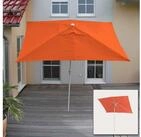 MCW Sonnenschirm Castellammare, Kippbar, L&uuml;ftungsschlitz, rechteckig, UV-Schutz 50+