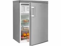 exquisit Kühlschrank KS18-4-H-170E inoxlook, 85,0 cm hoch, 60,0 cm breit, 136 L