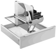 ritter Allesschneider Einbau-Allesschneider AES 72 SR-H sibermetallic/rechts...