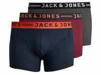 Jack & Jones PlusSize Boxershorts JACLICHFIELD TRUNKS NOOS 3 PACK PLS (Packung,...