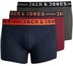 Jack & Jones PlusSize Boxershorts JACLICHFIELD TRUNKS NOOS 3 PACK PLS (Packung, 3-St)